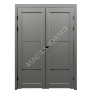 Межкомнатная дверь STYLE 1 (120x200 cm) Серый агат